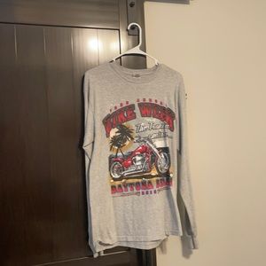 Gray bike week Daytona long sleeve